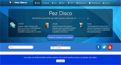 Desktop Screenshot of pezdisco.es