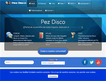 Tablet Screenshot of pezdisco.es